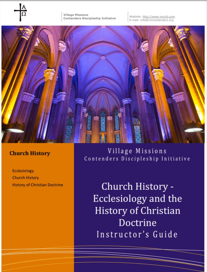 CHURCH HISTORY- Ecclesiology, History of Christian Doctrine