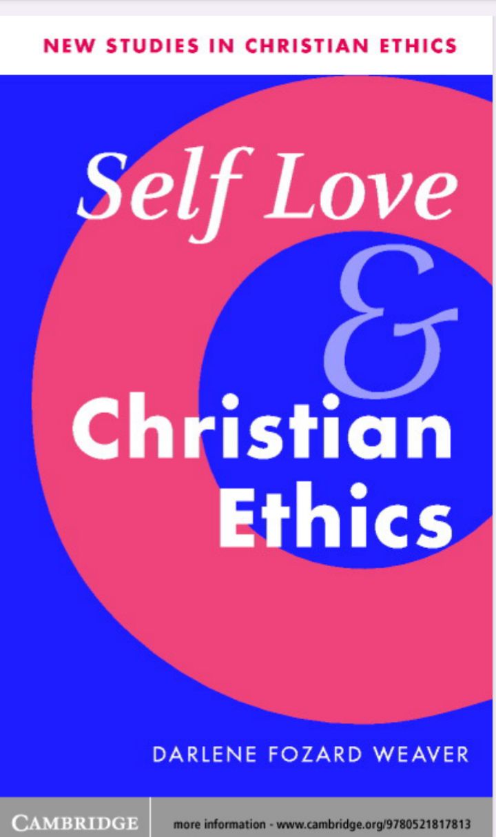 SELF LOVE AND CHRISTIAN ETHICS