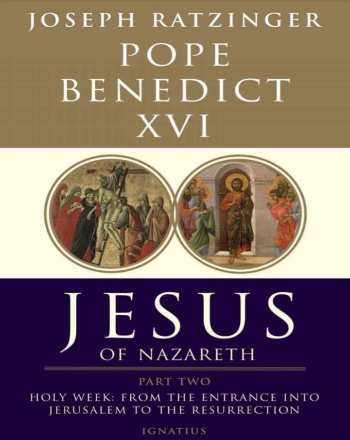 JESUS OF NAZARETH __________ PART TWO Holy Week From the Entrance into Jerusalem to the Resurrection