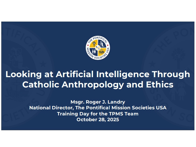Looking at Artificial Intelligence through Catholic Anthropology Ethics