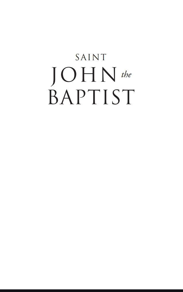 Saint John the Baptist